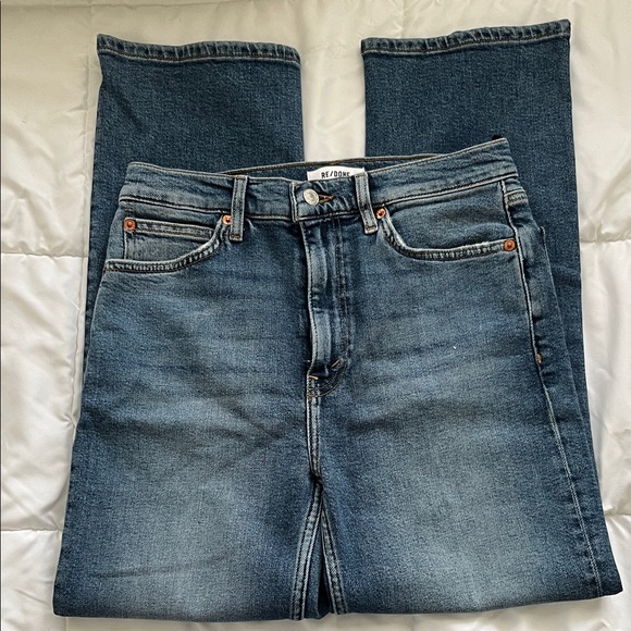 Re/Done Denim - Re/Done 70s Crop Boot jeans size 28 new with tags